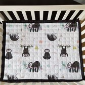 Boxkleed 75x95 luiaard Liefboefje - baby boxkleed - boxkleden - 30+ designs - BEPERKTE VOORRAAD OP=OP