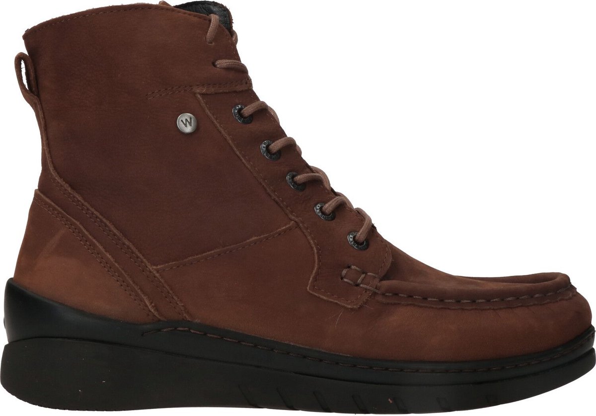 Wolky Veterschoenen Next cognac nubuck