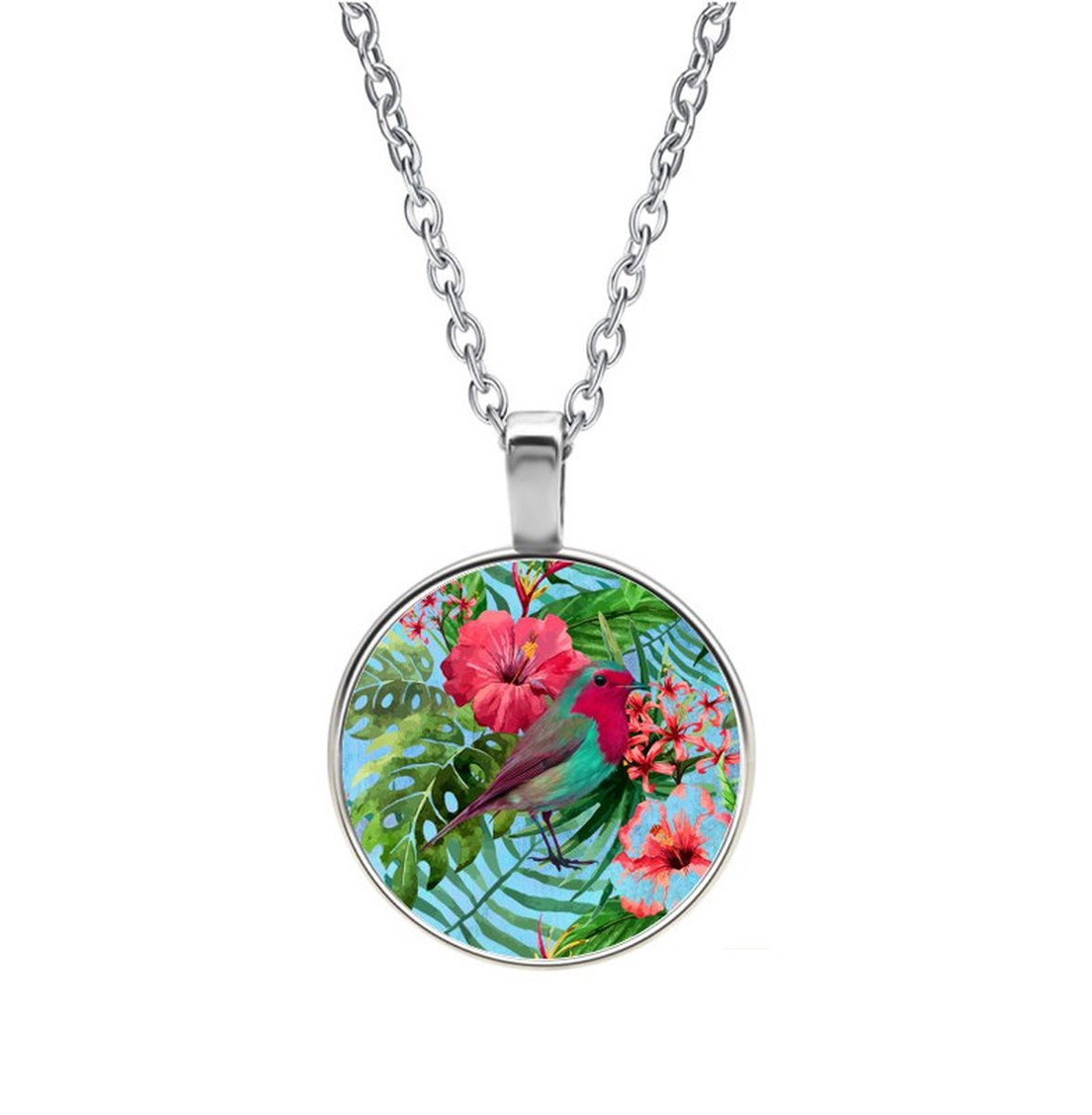 Ketting Glas - Vogel
