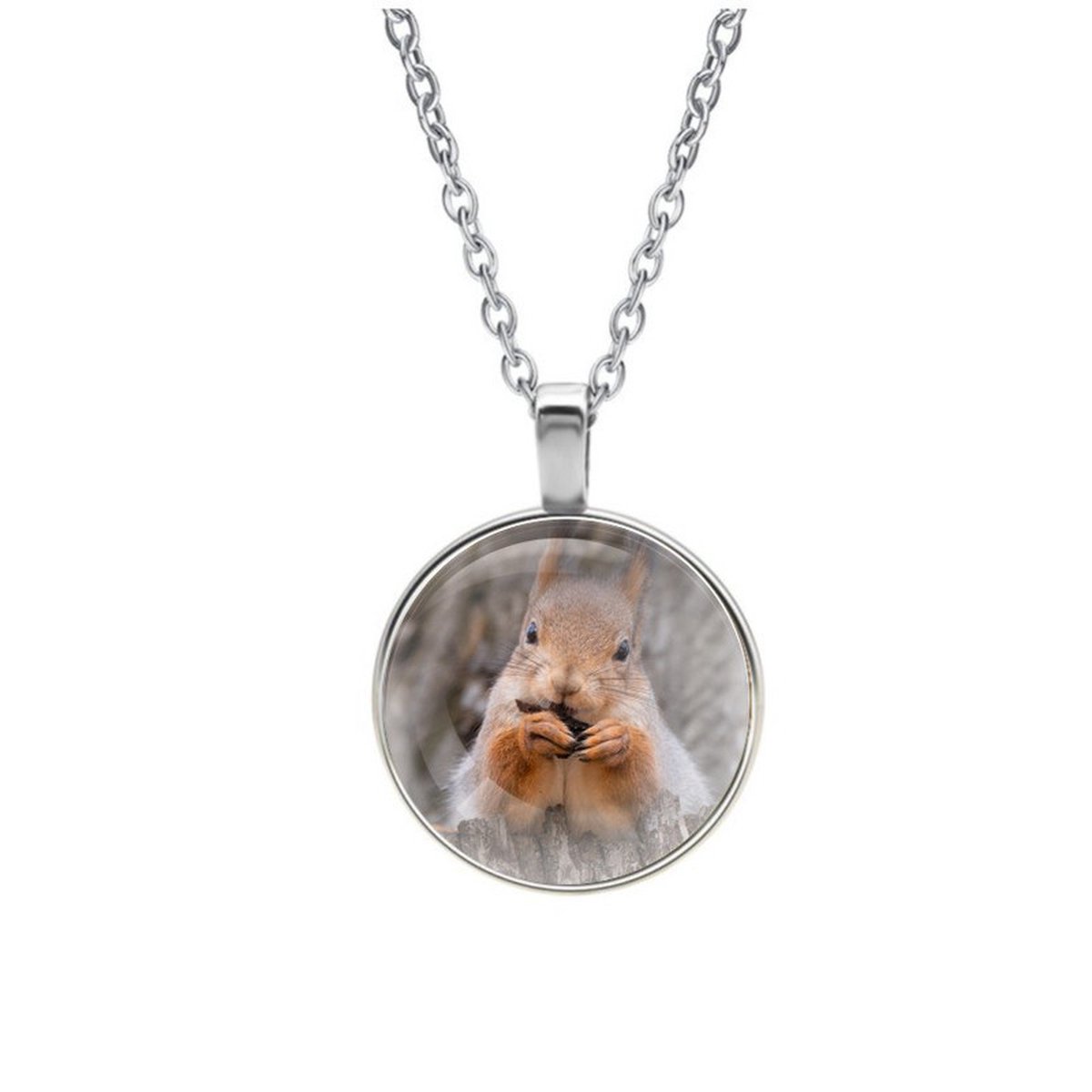 Ketting Glas - Eekhoorn