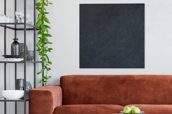 Canvas Schilderij Cement - Industrieel - Beton - 90x90 cm - Wanddecoratie