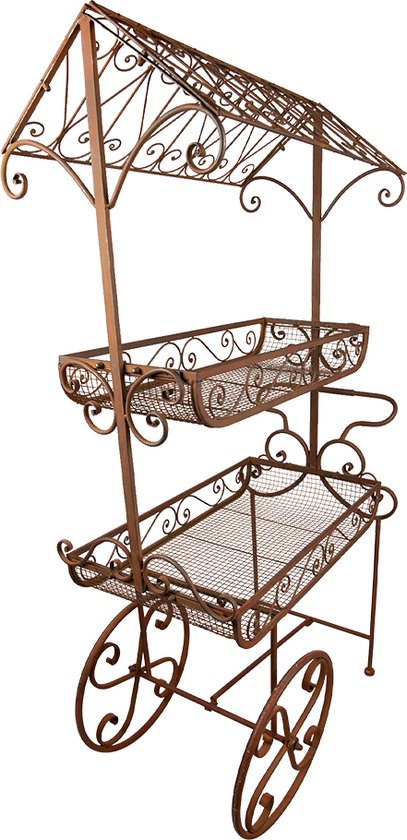 Bornhöft Sterren bal 40 cm metalen roest tuindecoratie patina