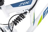Ks Cycling Fiets Mountainbike ATB Volledig 26 Zoll Zodiac wit-groen - 48 cm