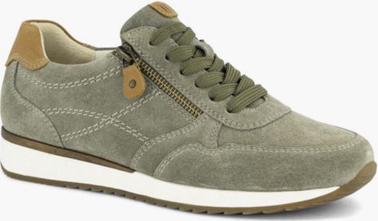 medicus Groene leren platform sneaker - Maat 41.5 | bol