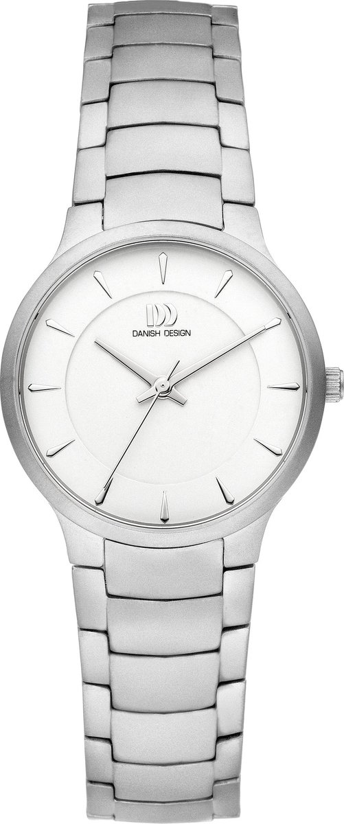 Danish Design Bogø Horloge - Danish Design dames horloge - Zilver - diameter 32 mm - Titanium