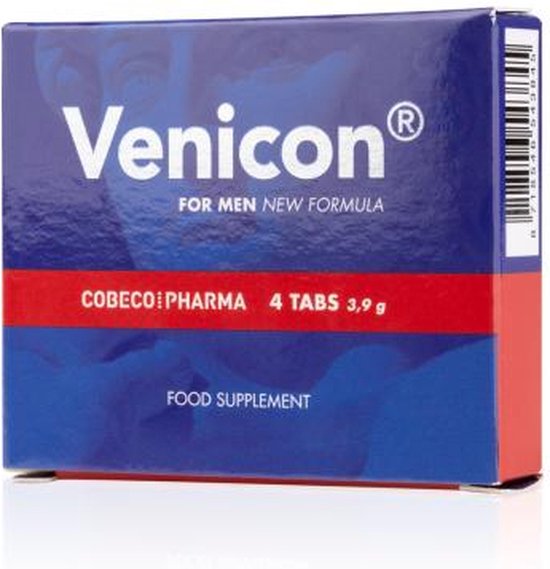 Cobeco Pharma - Venicon - Erectie Pillen - Uitstellen klaarkomen - Penis Enlargers - Erectiemiddel - Libido Verhogend - Erotische - Man - Vrouw -...
