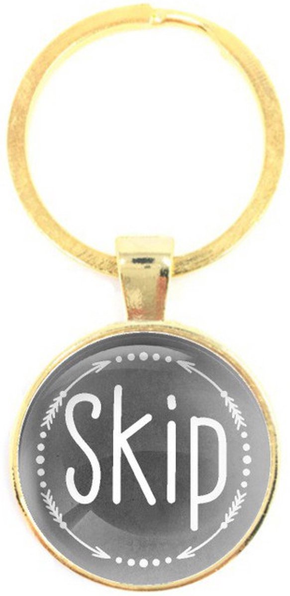 Sleutelhanger Glas - Skip