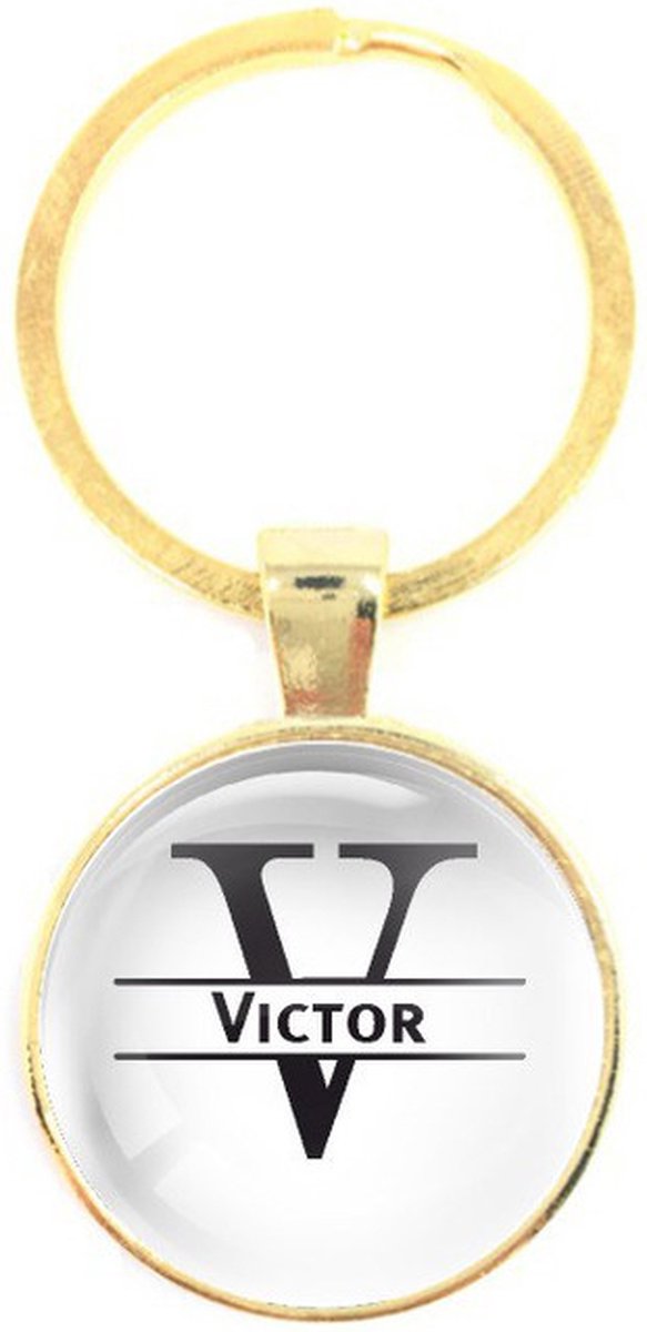 Sleutelhanger Glas - Victor