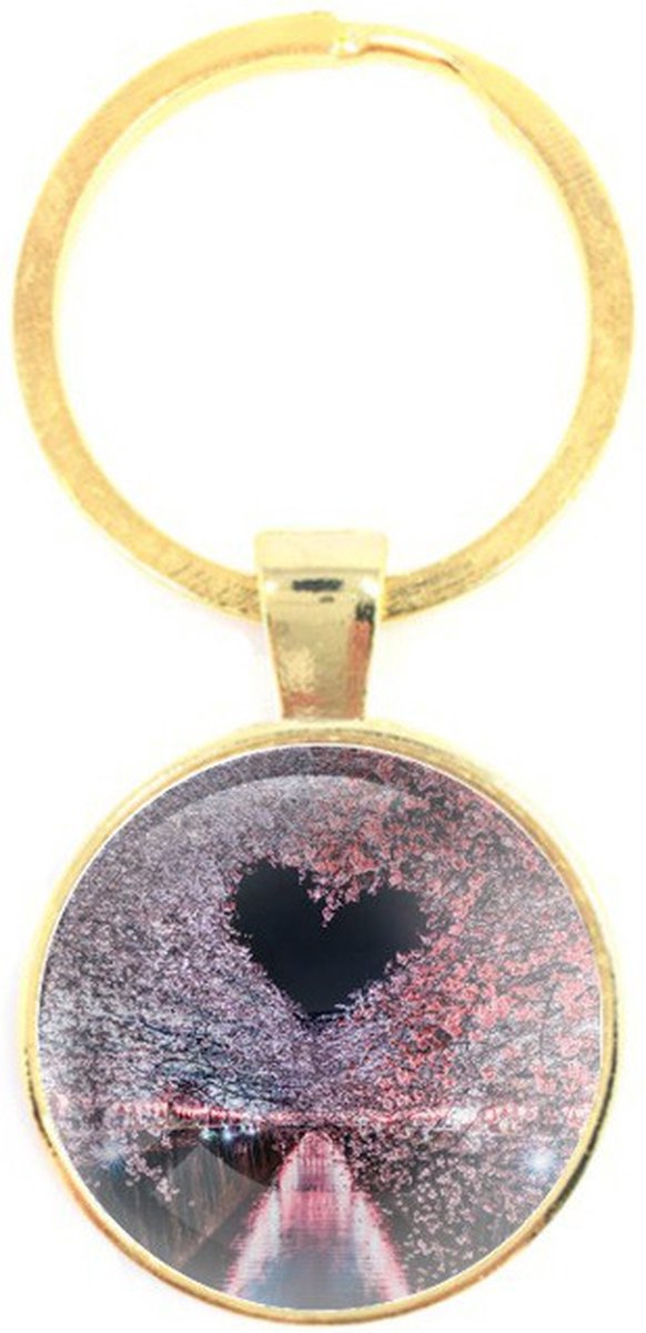 Sleutelhanger Glas - Liefde