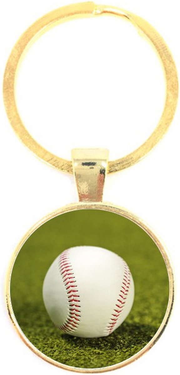 Sleutelhanger Glas - Honkbal