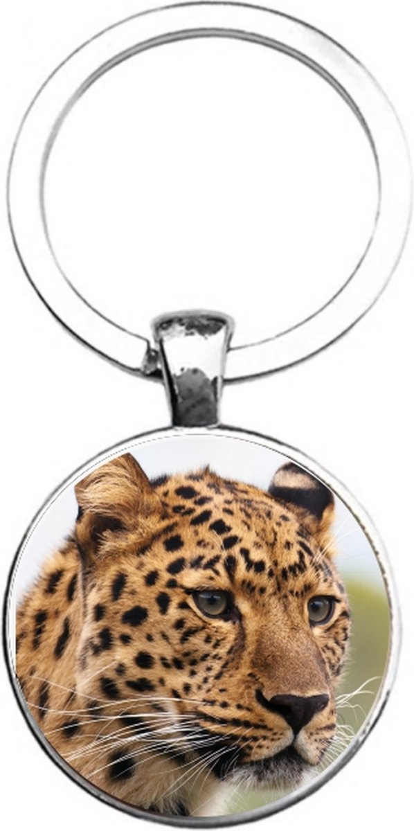Sleutelhanger Glas - Panter
