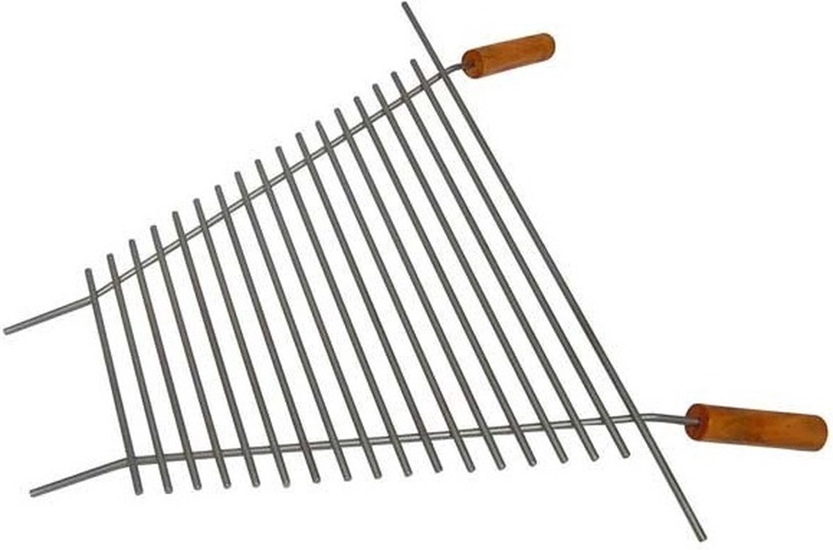 Tuinhaard Tria - Optie: Inox Rooster