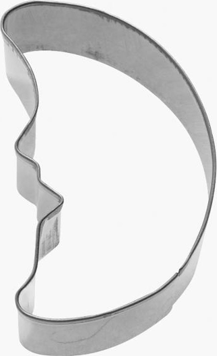 Westmark uitsteekvorm uit rvs halve maan 5.8x3.5x2.2cm