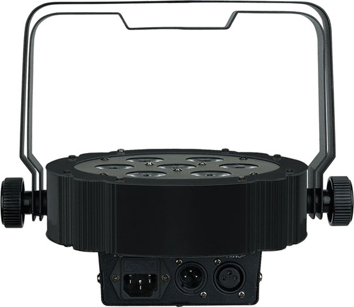 Compact Par 7 Tri 7 x 3 W RGB LED Par Zwart