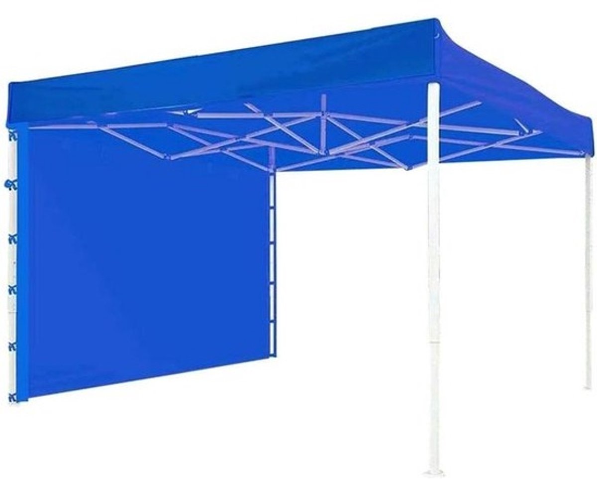 Zonnezeil van hoge kwaliteit voor tuin, paviljoen en terras met zijwand - Zonnescherm voor buitenactiviteiten - Waterbestendige stoffen feesttent