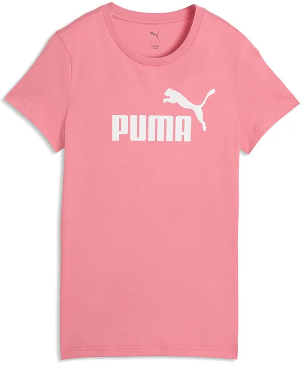 Puma Ess N1 Logo T-shirt Met Korte Mouwen Vrouw Roze
