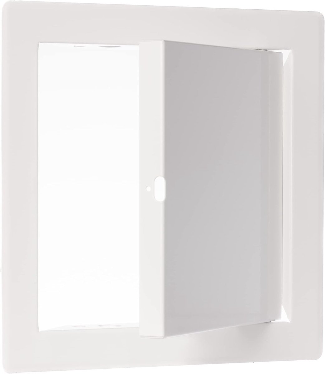 100x100mm Metal Overhaul Valve - White Overhaul Door Maintenance Door Maintenance Valve Overhaul Door - ShopVlot