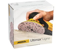 MIRKA Ultimax Ligno Schuurschijven 150mm Multifit - P60