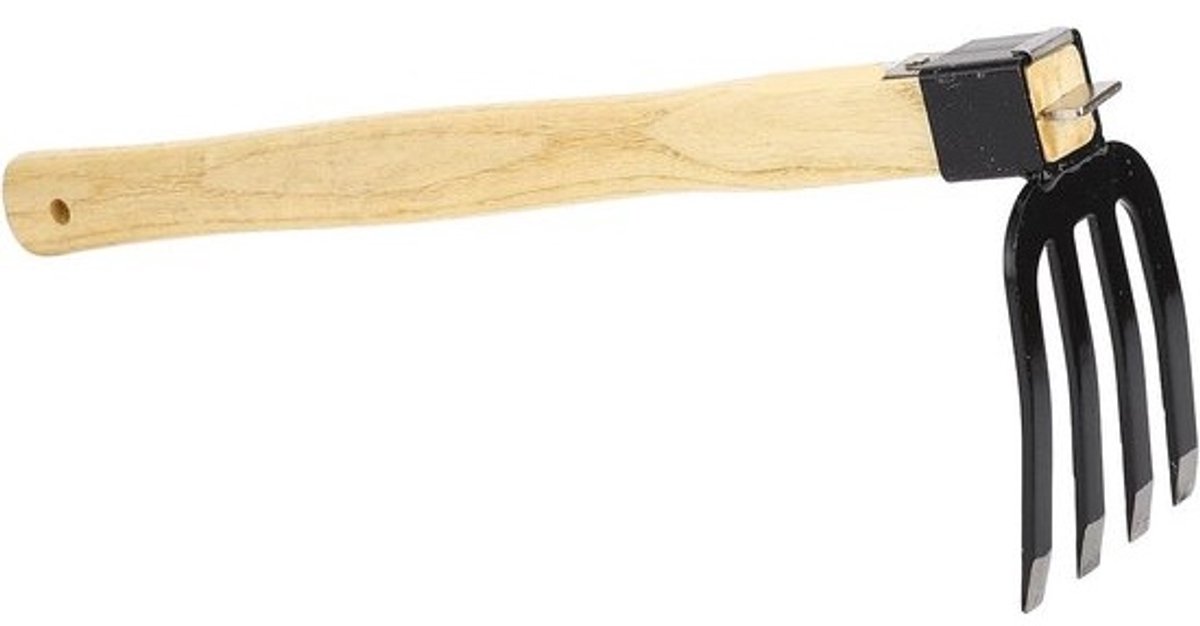 Tuingereedschapsset - Schoffel - vork - Bewerken van de bodem - Ergonomisch houten handvat - 361 g - Niet gespecificeerd