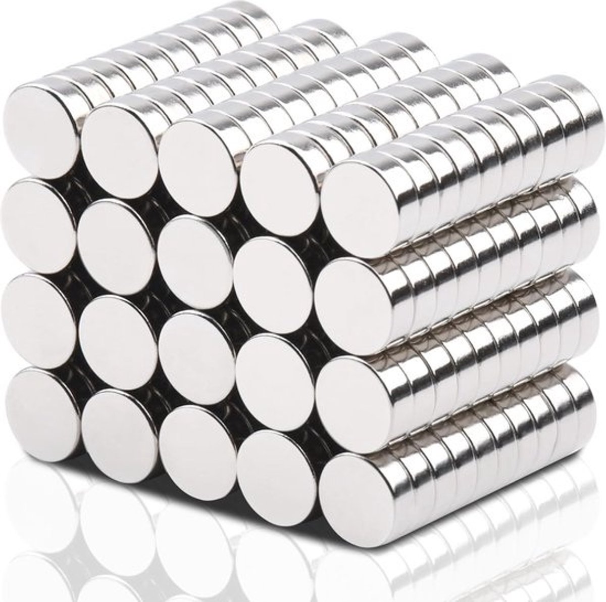 200 stuks - sterke neodymium koelkastmagneten - kleine ronde magneten - voor ambachten, foto's en mededelingen