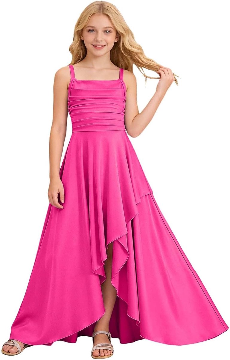 Prinsessenjurk voor meisjes, ceremonie, avond, chic, kant, pailletten, Kerstmis, communie, cocktail, kinderen, meisjes, A134