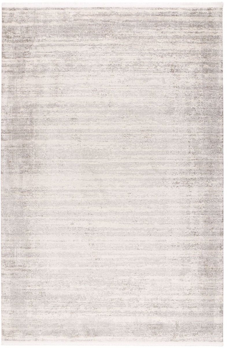 Dutch XXL Laagpolig Vloerkleed | Tapijt | Clairmont | Gemêleerd | Zilver | 120x170 cm