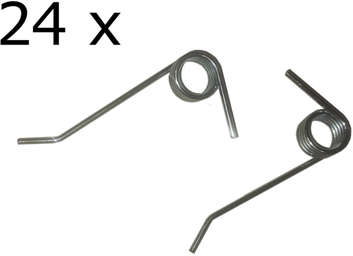 24 stuks veer / tand voor de verticuteermachine Wolf Garten UVE37 (UVE 37)