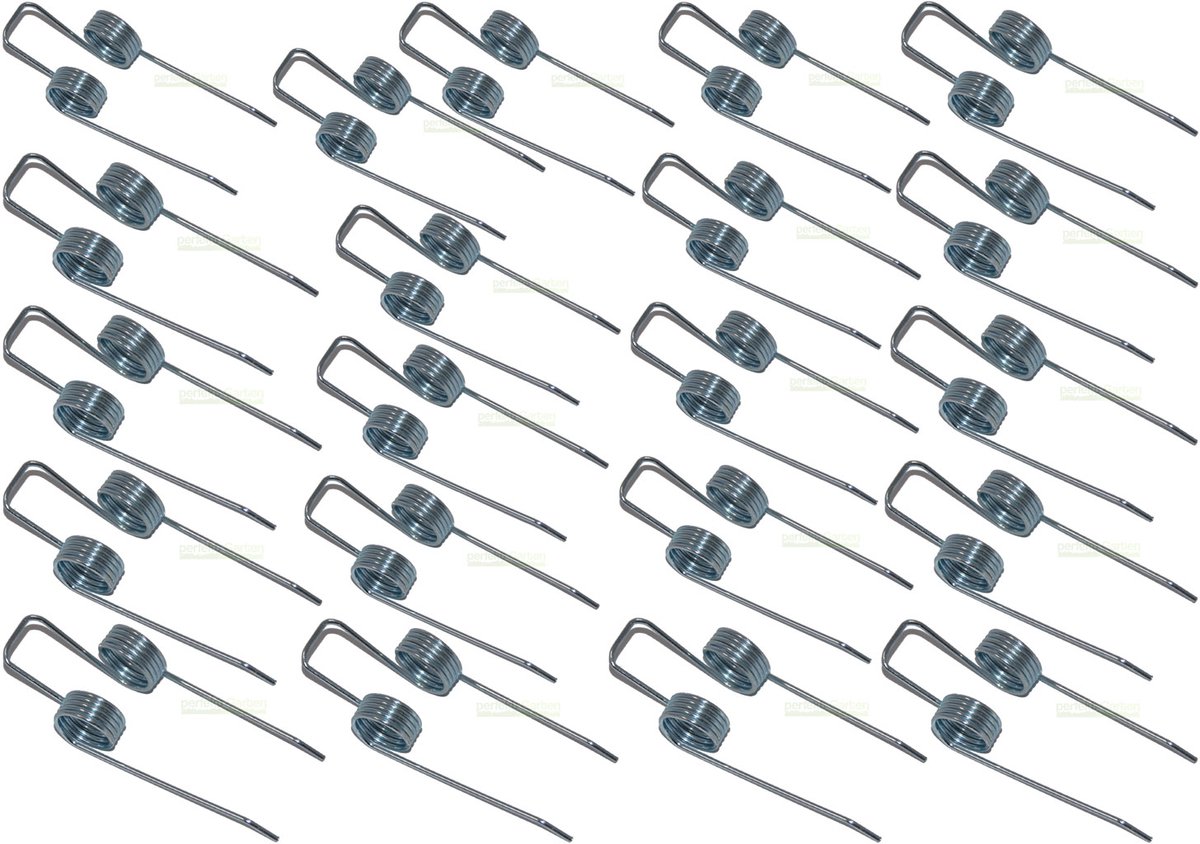 21 X verticuteerveer / tand voor verticuteermachine Wolf Wolfgarten UL33E UL33ED UL33EMD UL 33 E ED EMD