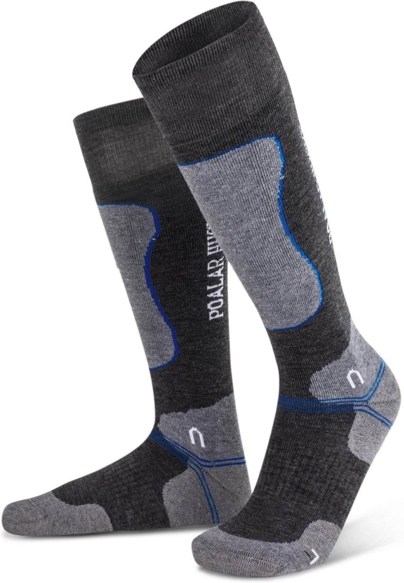 2 paar kniekousen Blauw