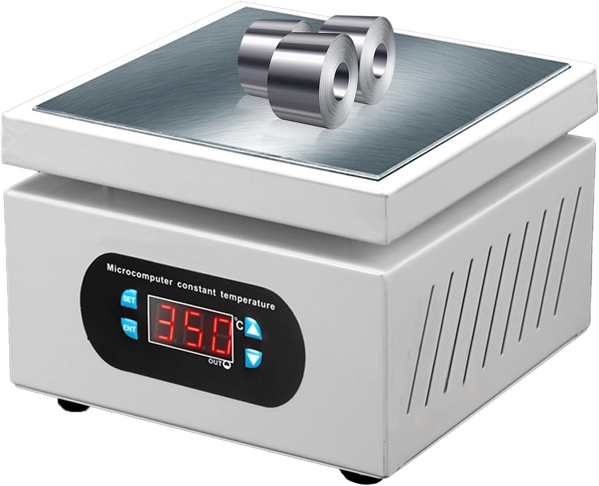550 W soldeerstation verwarmingsplaat, led-microcomputer, elektrische voorverwarming, Rework Heater Lab, PCB-verwarmingsstation met gebruikershandleiding voor componentenverwarming, SMD Reengineering
