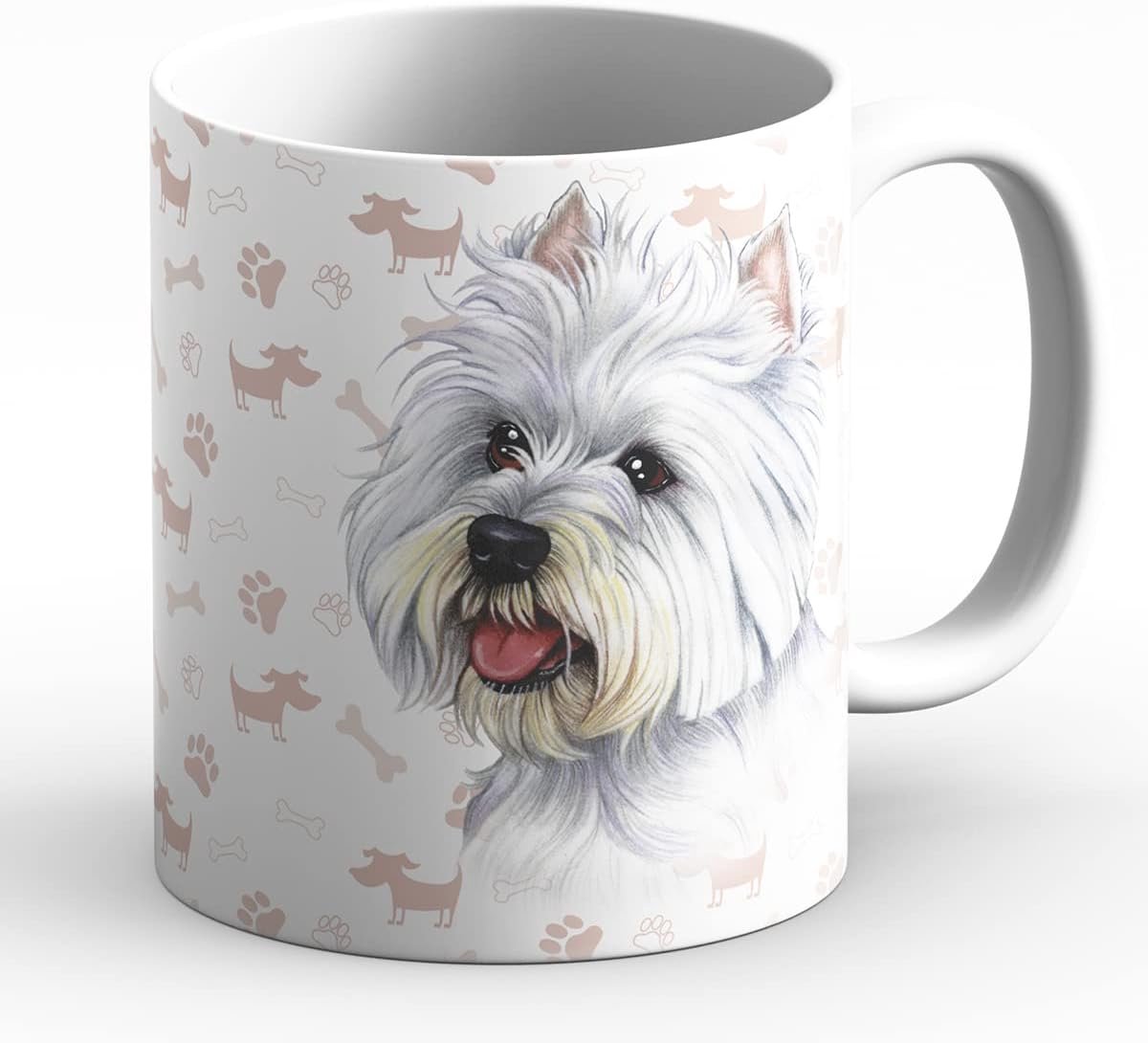 Mokken met motief hond en kat. Uw dier Prefrere - perfect voor dierenliefhebbers. Keramische mok.