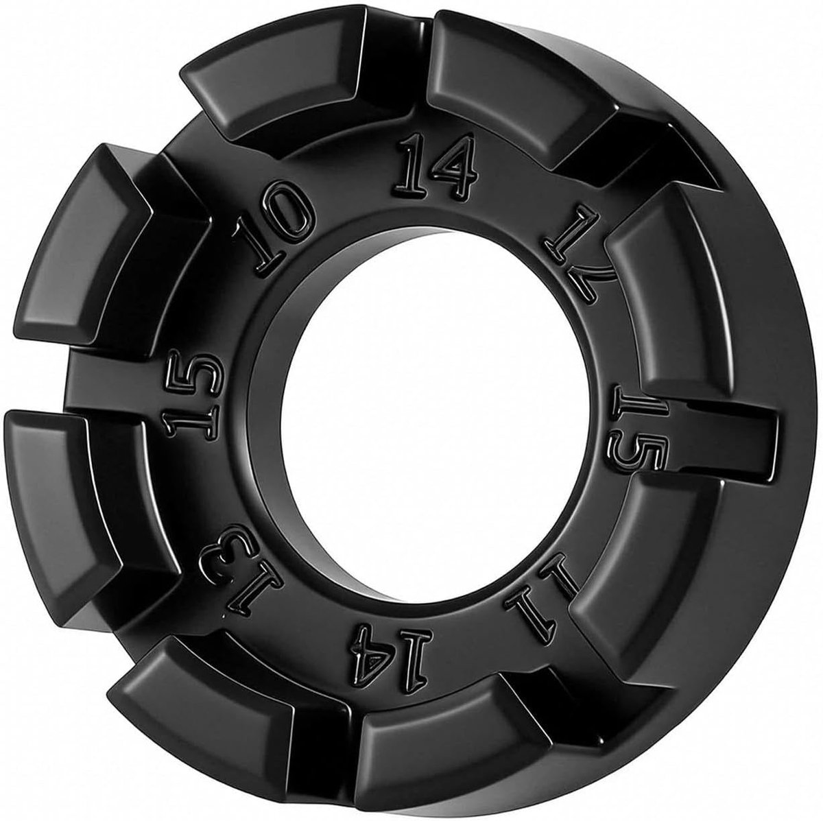 Fiets van Staal, Spaakspanner Fiets 10G-15G met 6 Maten, Compact Gereedschap voor Wielafstelling, Draagbaar voor MTB Elektrische Fiets en Racefiets