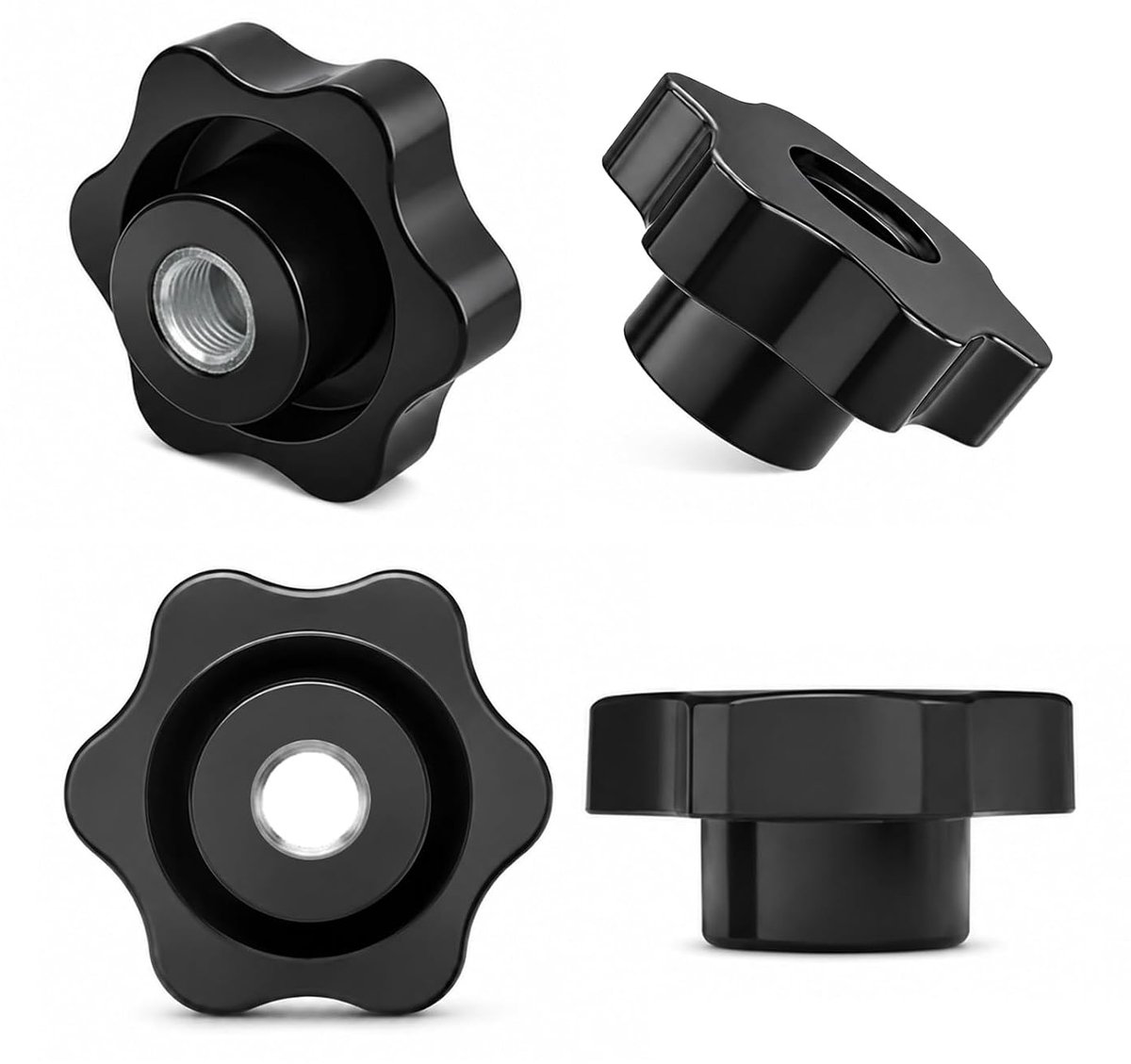 10 Stukken Stermoer M10 Diameter 48mm, Binnendraad IJzer
