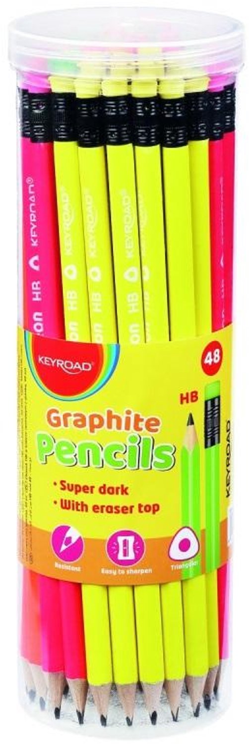 Keyroad HB Tekenpotloden Set - 6 Stuks - Hoge Kwaliteit