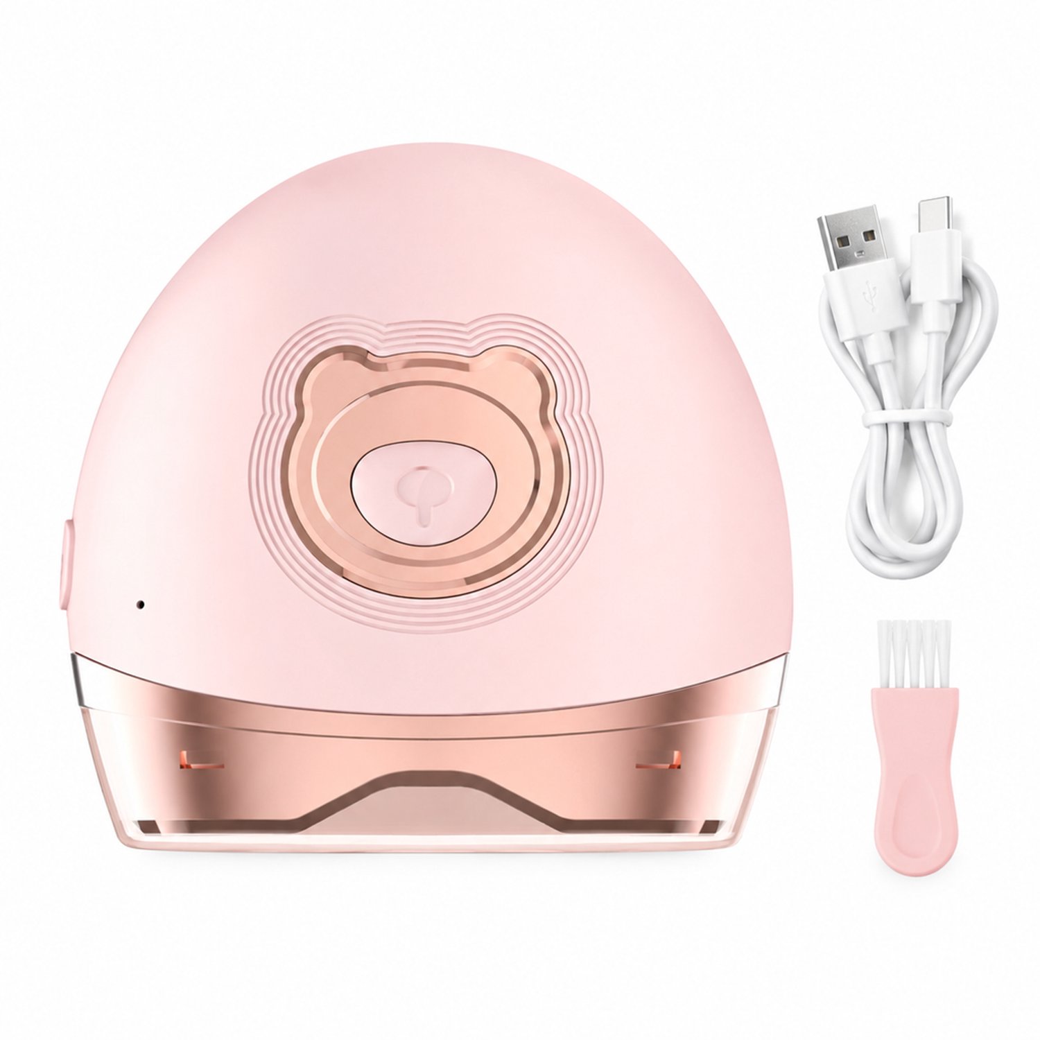 Elektrische nagelknipper - draagbaar model - voor dagelijkse nagelverzorging - roze
