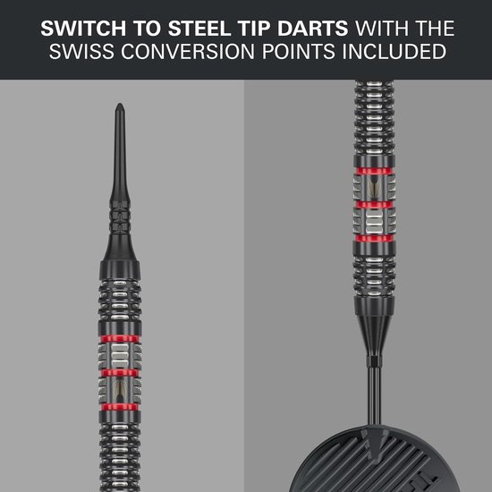 Nathan Aspinall 95% Wolfram Soft Tip Darts 18g — afbeelding 2