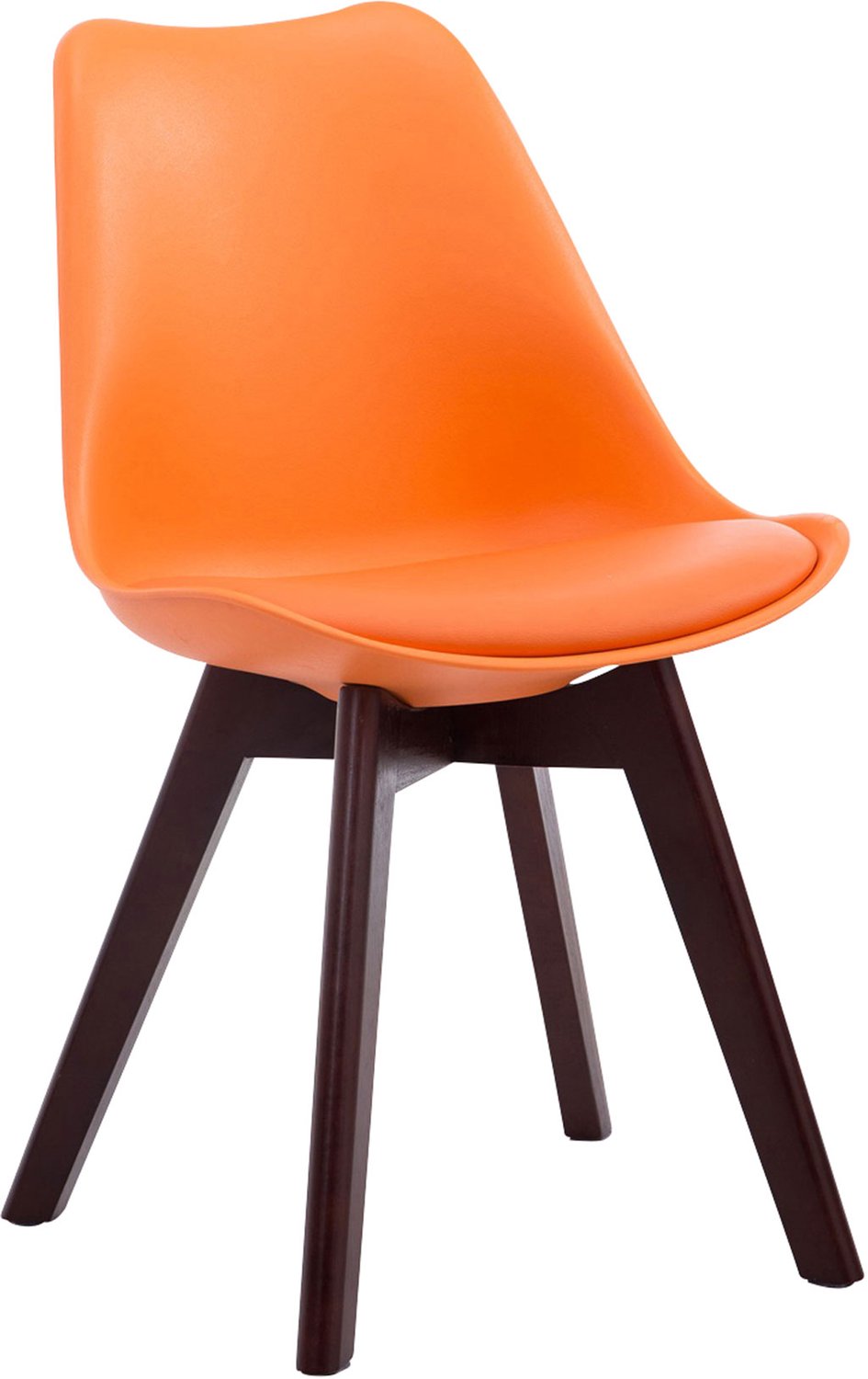 Luxe Comfort Milano 0123 bezoekersstoel - kunstleer - oranje