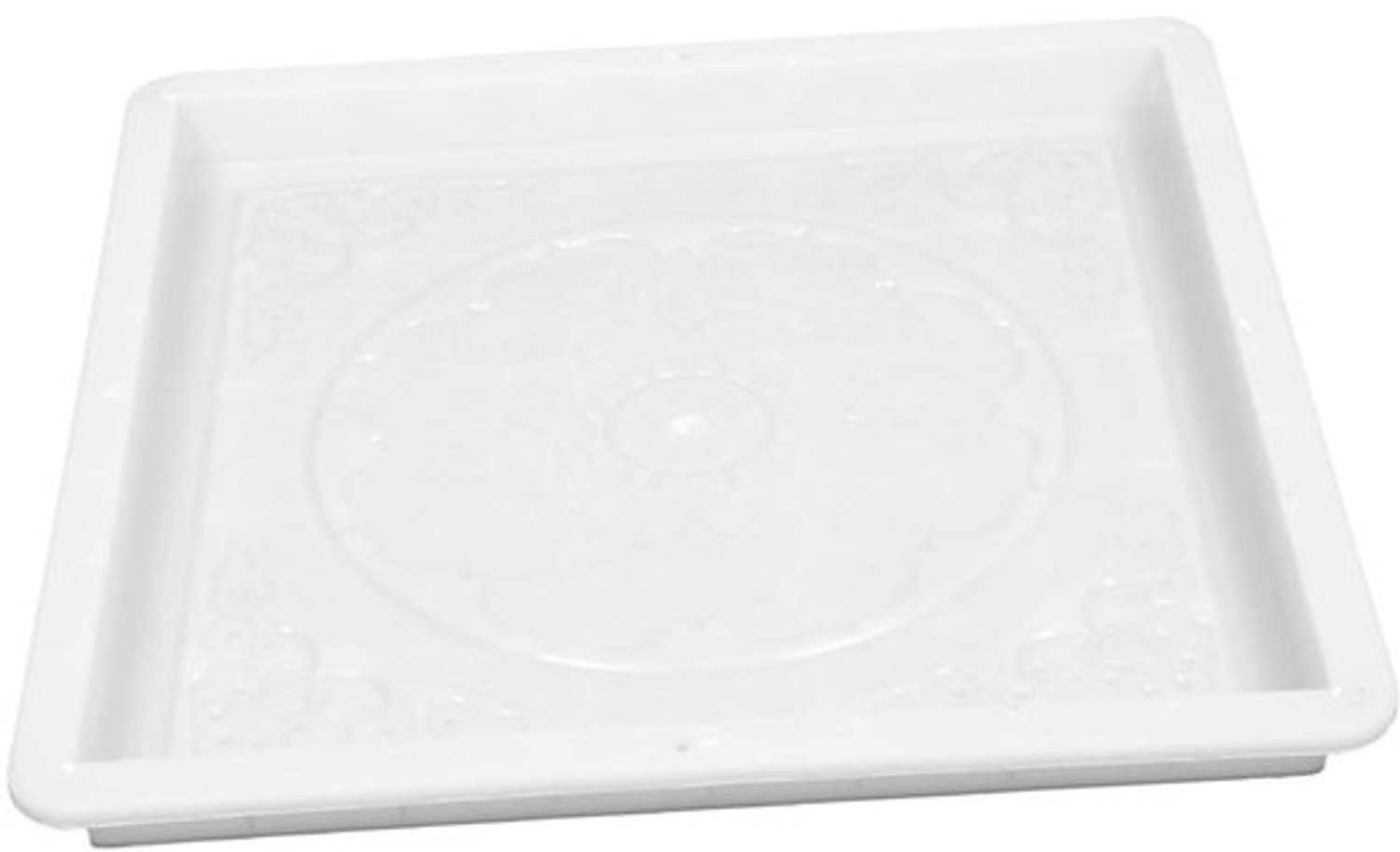 Stapelmal voor tuinbestrating - Betonmal voor paden - Tuin - decoratie maken - Herbruikbaar - plastic - 40 x 40 cm - Grijs
