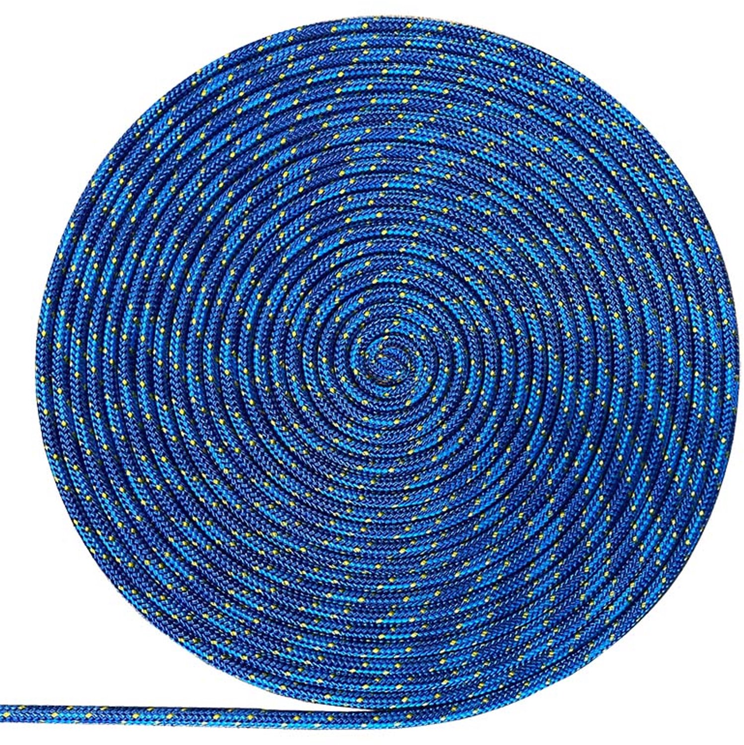 Zeilkoord 4mm Blauw - Hoge Kwaliteit Polyester