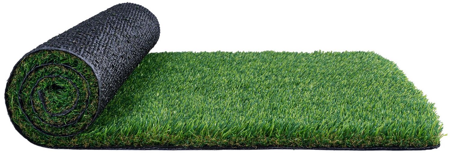 Kunstgras- 0-9 x 1-5 m- groen kunstgras- 35 mm nep deurmat voor buiten- terras- gazon- decoratie- gemakkelijk schoon te maken met drainagegaten- perfect voor multifunctioneel gebruik in huis- binnen- entree- hondenmat