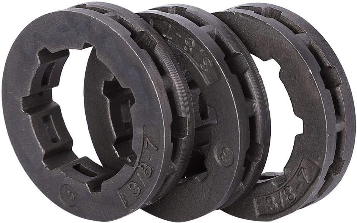 Tu gereedschap set met 3 accessoires, 3/8 inch tandwiel voor sterke prestaties en compatibiliteit met STIHL tuinmachines