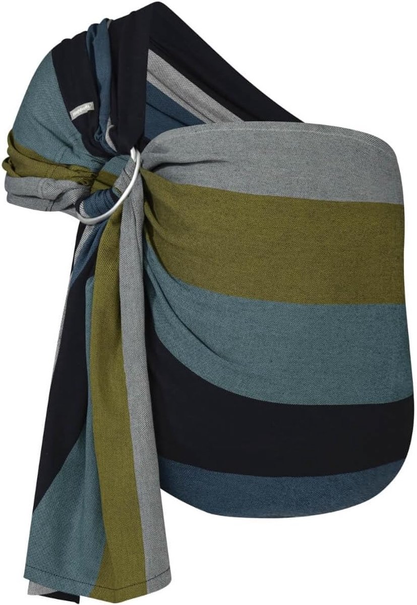 Ring-Sling Draagdoek - Babydraagdoek - Baby Dragen - Geteste Aluminium Ringen - Vanaf Geboorte - Aberdeen – foto 3