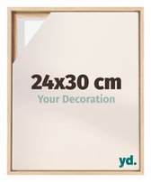 yd, Baklijst 24x30 cm Beuken - Lijst voor Canvasdoek - MDF Lyon