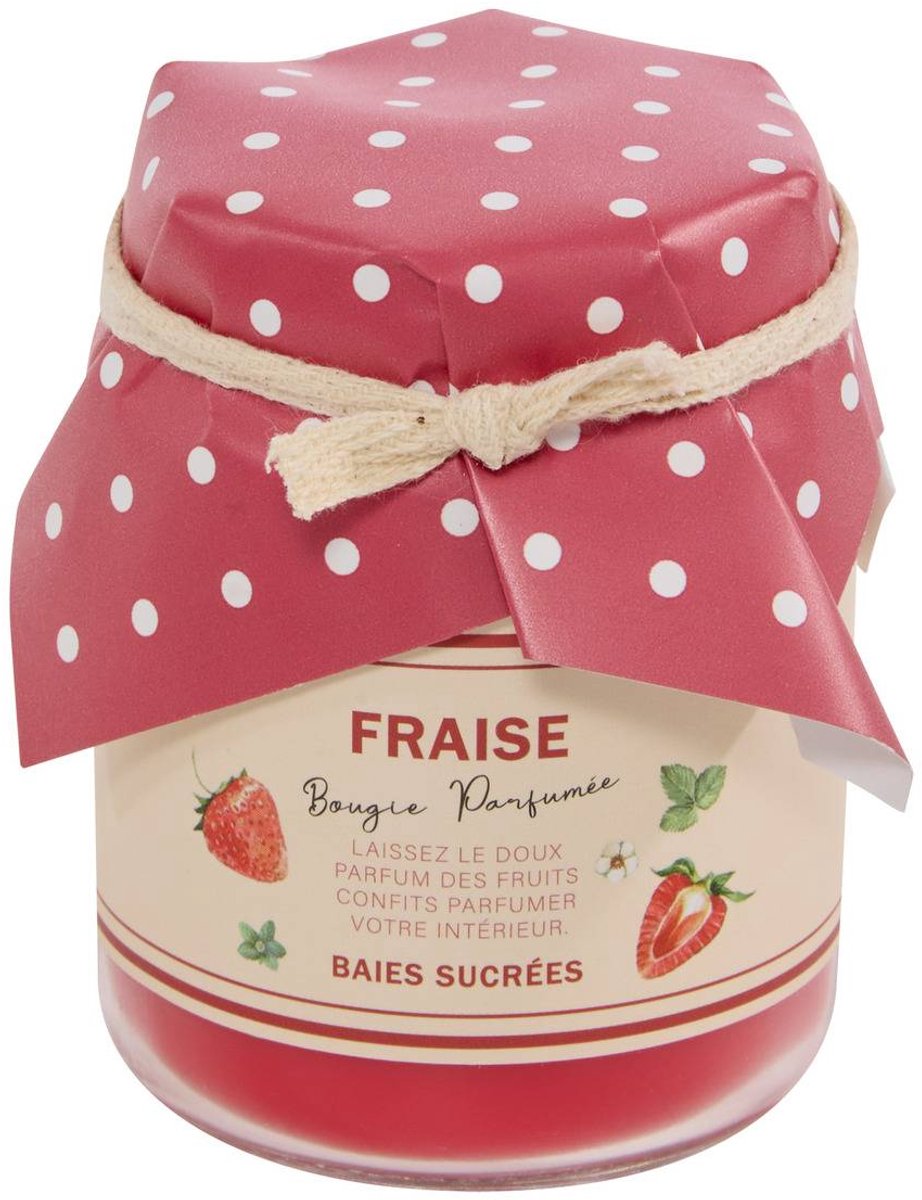 Atmosphera Créateur d'intérieur® Bougie parfumée Fra ronde 75 g Rouge