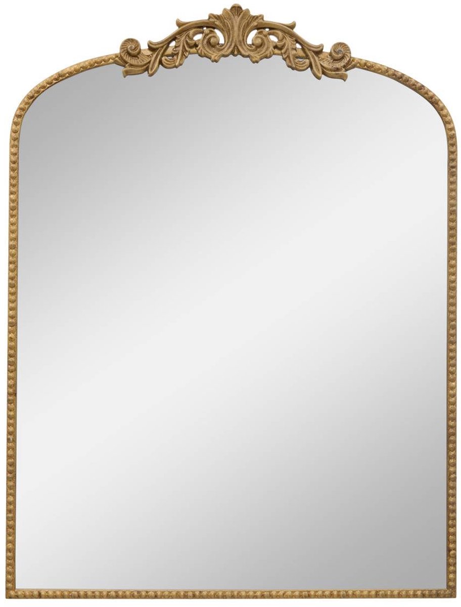 Miroir Mary arche 68x90cm doré