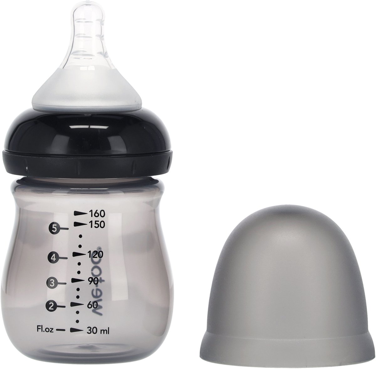 We-Too Fles PP - 160 ml - Black