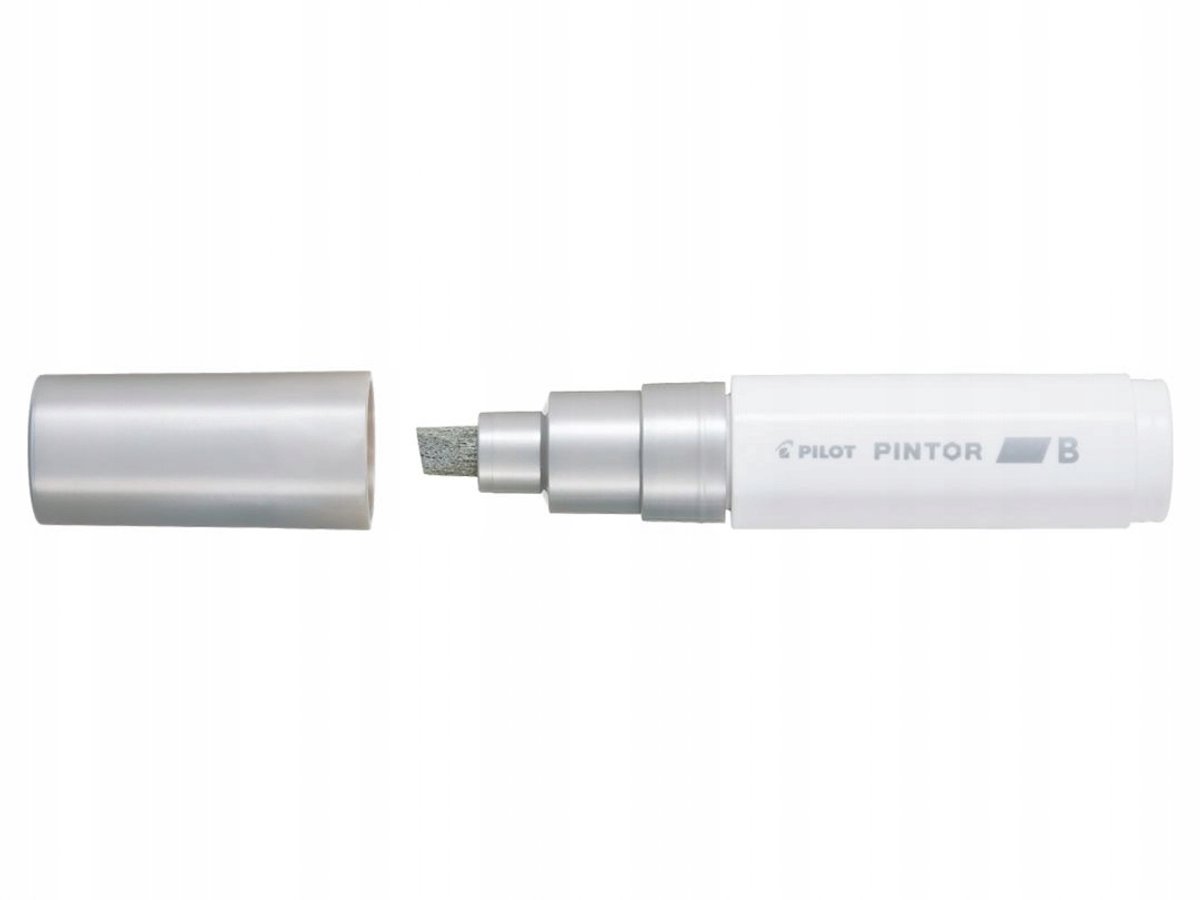 Pilot Pintor B Marker 8.0 mm - Zilver
