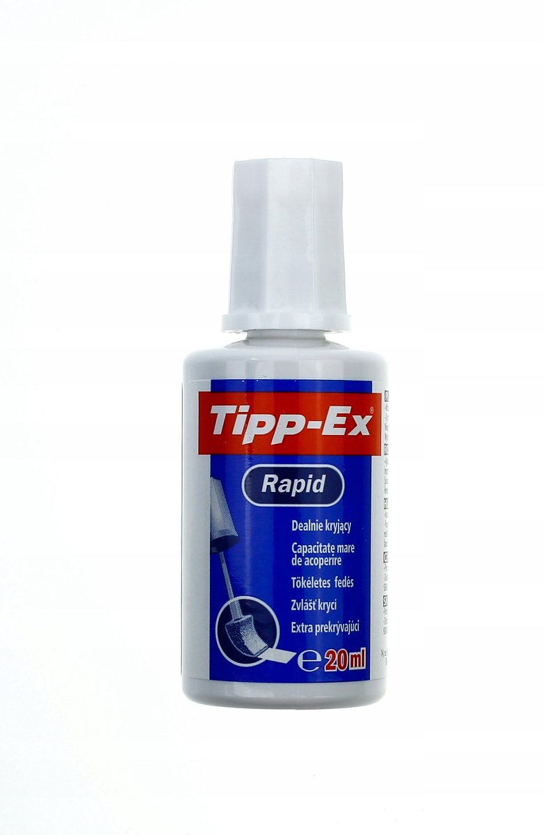 Tipp-Ex Penseelcorrector 20ml - Sneldrogend & Dekkend