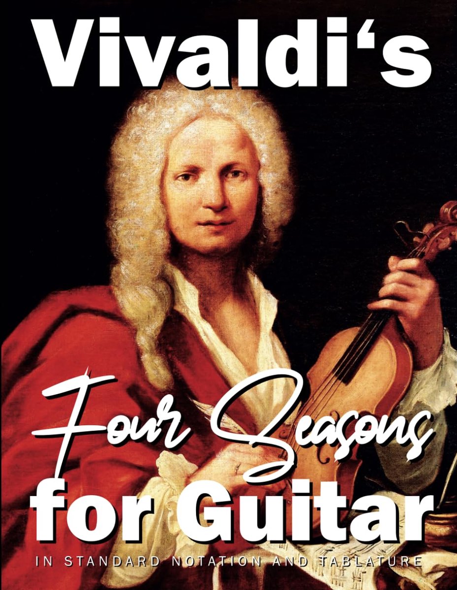 Vivaldi's Four Seasons for Guitar: In Standard Notation and Tablature - ShopVlot