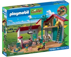 Playmobil Country boerderij speelset met dieren en accessoires.